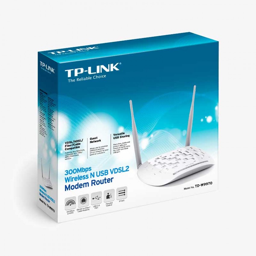 TP-Link TD-W9970 N300 Wi-Fi
